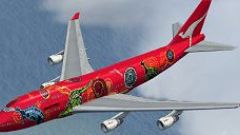 Screenshot 2 — Qantas Boeing 747-400 Wunala Dreaming Livery