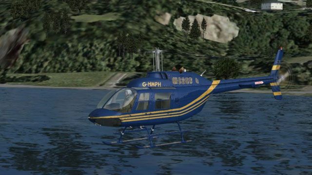 Screenshot 1 — Elite Helicopters Bell 206B