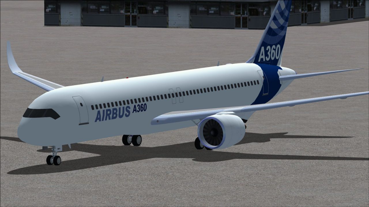 Airbus House Colors Airbus A360 for FSX