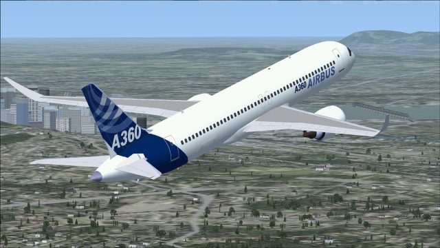 Screenshot 1 — Airbus House Colors Airbus A360
