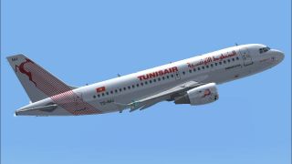 Screenshot 1 — Tunisair Airbus A319-114