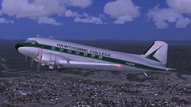 Screenshot 1 — Hawthorne College Douglas DC-3