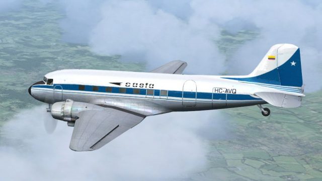 Screenshot 1 — Saeta Ecuador Douglas DC-3 HC-AVQ