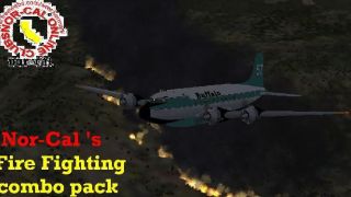 Screenshot 1 — DC-4 Fire Bomber And Fire Scenery