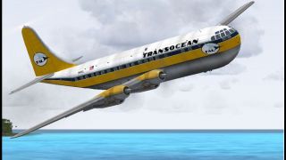 Screenshot 2 — Transocean Boeing 377 Stratocruiser (TAL) V2