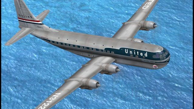 Screenshot 1 — United Airlines Boeing 377 Stratocruiser V2