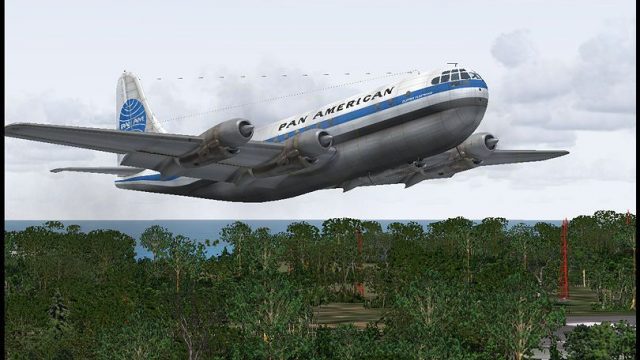 Screenshot 1 — Pan Am Boeing 377 Stratocruiser 1037V