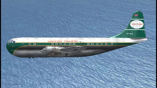 Screenshot 1 — Cathay Pacific Boeing 377 Stratocruiser