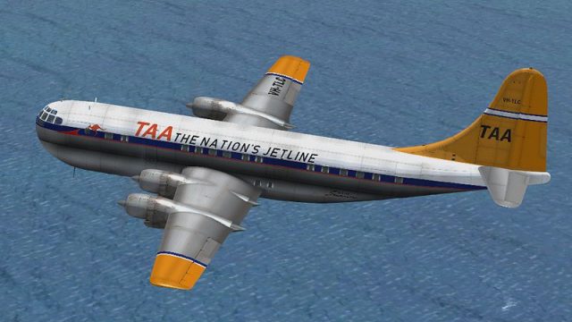 Screenshot 1 — TAA Boeing 377 Stratocruiser