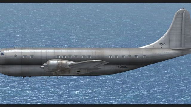 Screenshot 1 — Unmarked Boeing 377 Stratocruiser