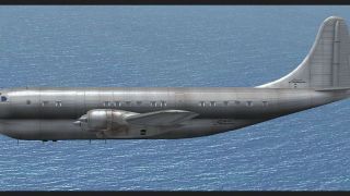 Screenshot 1 — Unmarked Boeing 377 Stratocruiser
