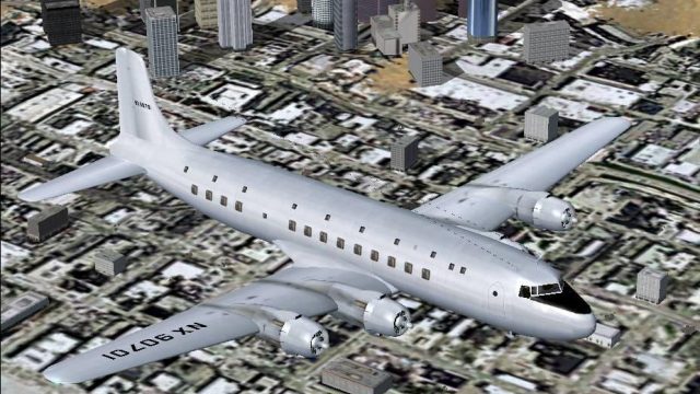 Screenshot 1 — Douglas DC-6 NX90701
