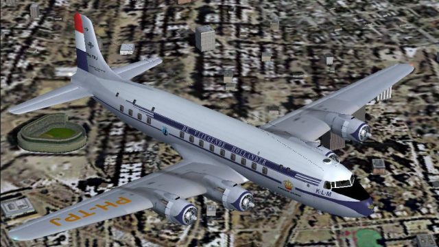 Screenshot 1 — KLM Douglas DC-6