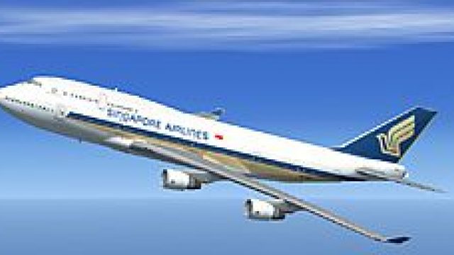 Screenshot 1 — Singapore Airlines Boeing 747-400