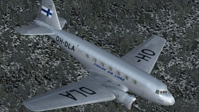 Screenshot 1 — Finnish Air Lines Douglas DC-2 OH-DLA