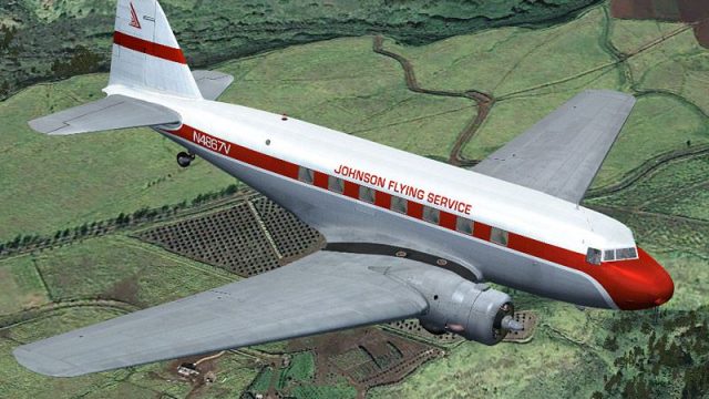 Screenshot 1 — Johnson Flying Service Douglas DC-2 N4867V