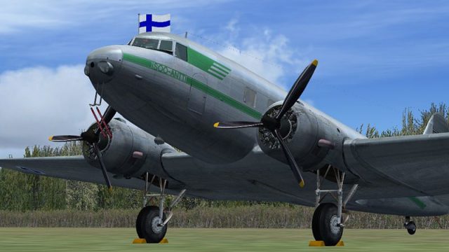 Screenshot 1 — Finnish Air Force Douglas DC-2 DO-2
