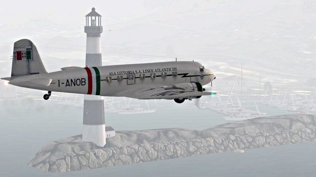 Screenshot 1 — Ala Littoria Douglas DC-2