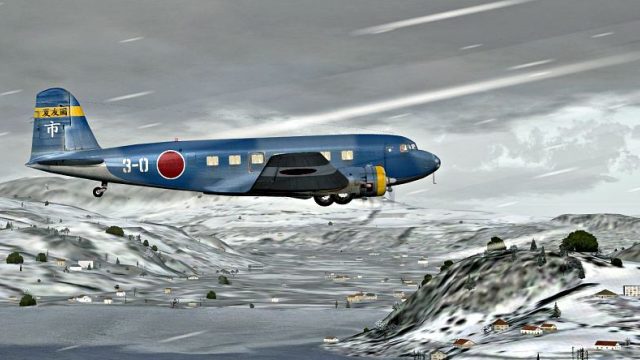 Screenshot 1 — Japanese Air Force/Marine Douglas DC-2