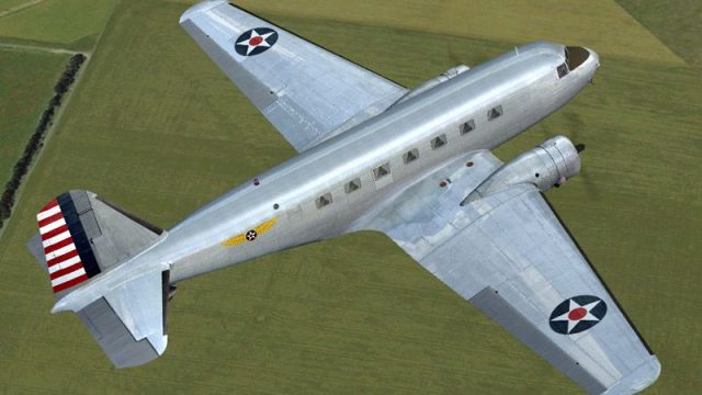 Screenshot 1 — U.S. Army Air Corps Douglas DC-2