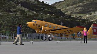 Screenshot 1 — "US Naval Academy" Douglas DC-2