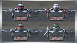 Screenshot 1 — MAAM-Sim Douglas DC-3 Prop Textures
