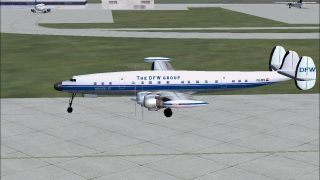 Screenshot 1 — Lockheed Super Constellation L1049G DFX