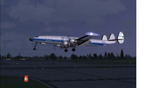 Screenshot 2 — Lockheed Super Constellation L1049G DFX