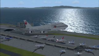 Screenshot 1 — Japan Airlines Boeing 747-400 registration JA2443