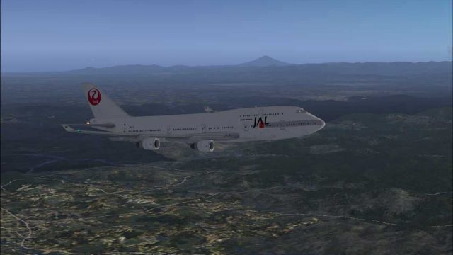 Japan Airlines Boeing 747-400 registration JA2443 for FSX