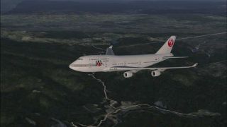 Screenshot 4 — Japan Airlines Boeing 747-400 registration JA2443