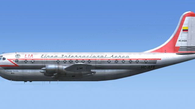 Screenshot 1 — LIA Ecuador Boeing B377 Stratocruiser