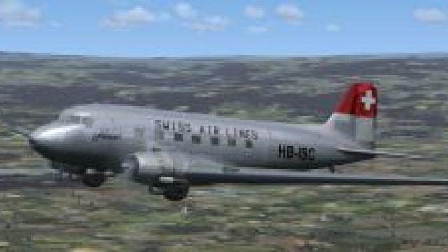 Screenshot 1 — Swissair Douglas DC-3 HB-ISC