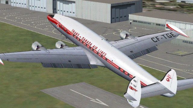 Screenshot 1 — Trans-Canada Air Lines L-1049G CF-TGE
