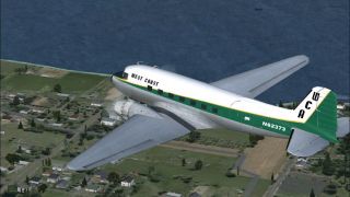 Screenshot 1 — West Coast Airlines Douglas DC-3