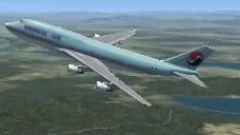 Screenshot 1 — Korean Air Boeing 747-400