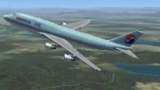 Screenshot 1 — Korean Air Boeing 747-400