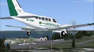 Screenshot 1 — Arrowhead Cessna 402C Utiliner