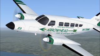 Screenshot 5 — Arrowhead Cessna 402C Utiliner