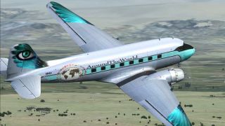 Screenshot 1 — Around The World Douglas DC-3