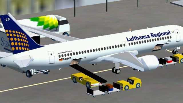 Screenshot 1 — Lufthansa Regional-Eurowings Bombardier