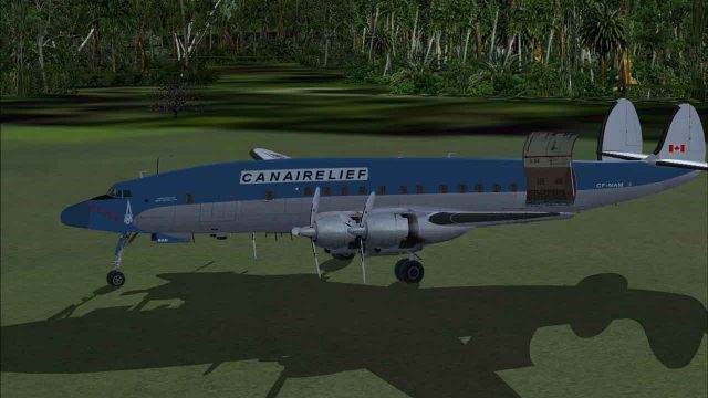 Screenshot 1 — JCA Lockheed L1049H Constellation