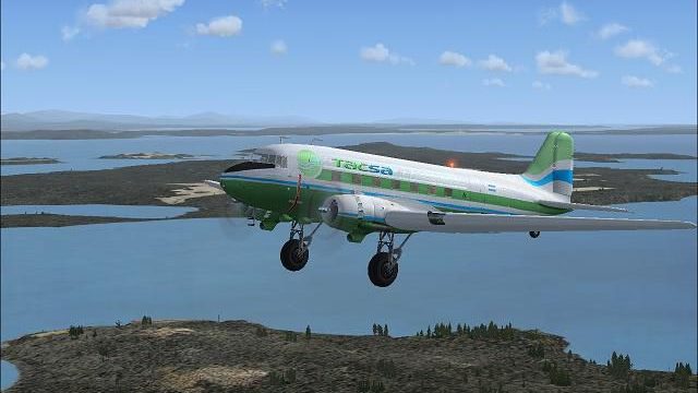 Screenshot 1 — Tacsa Douglas DC-3