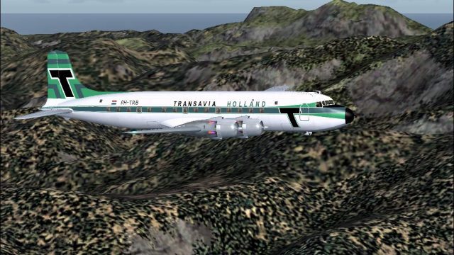 Screenshot 1 — Transavia Douglas DC-6