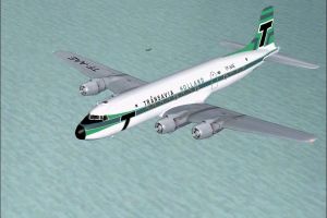 Flughjalp (JCA) Douglas DC-6 for FSX