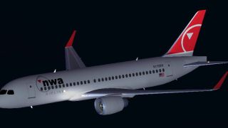 Screenshot 2 — Northwest Airlink Bombardier CSeries 110