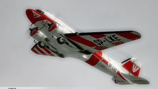 Screenshot 2 — "Poland Flight Calibration" Douglas C-47