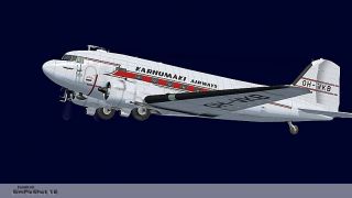 Screenshot 1 — Karhumaki Airways Douglas C-47