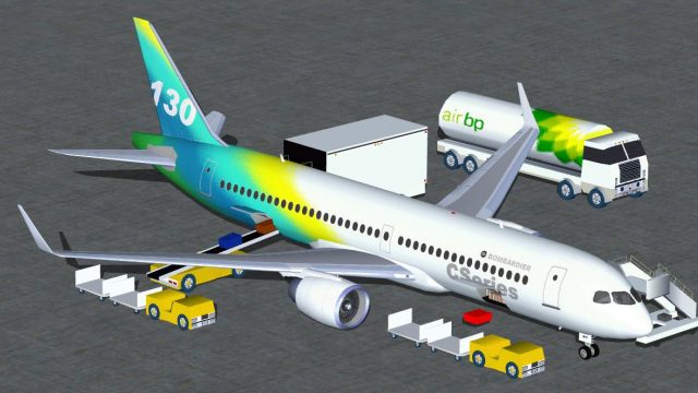 Screenshot 1 — Bombardier CSeries 130