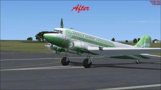 Screenshot 2 — Default Douglas DC-3 Blurred Texture Fix